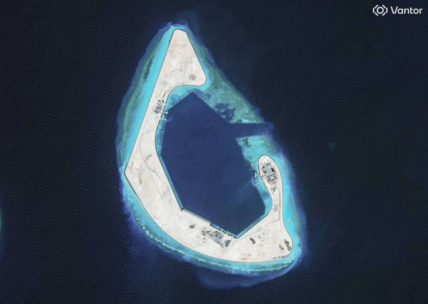 China Completes Initial Phase of Construction at South China Sea Reef