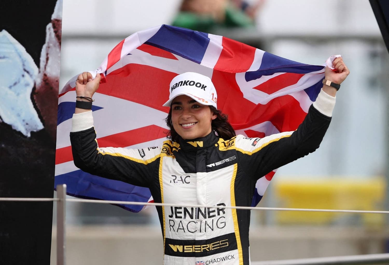 Chadwick Becomes Second Woman to Test Drive a Williams Formula One Car