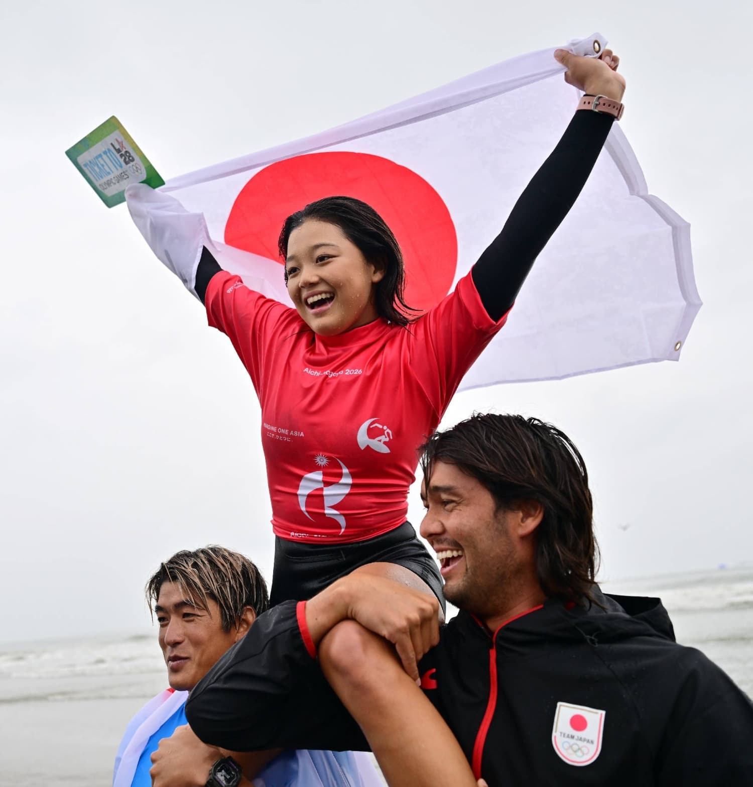 Mirai Ikeda Secures Historic Gold in Surfing at Asian Games, Eyes 2028 Olympics