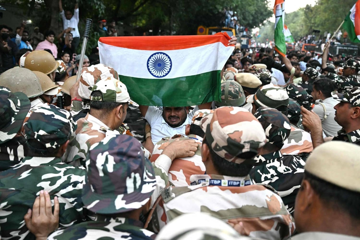 Indian Youth Adapt Strategies Amid Police Restrictions on Election Protests
