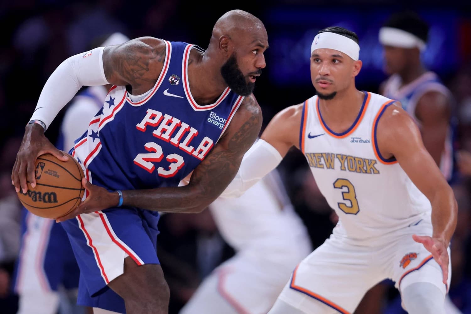LeBron James and Sixers Defeat Knicks in NBA Season Opener