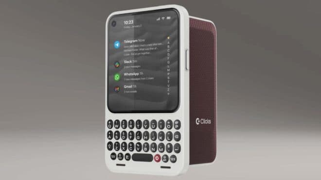 Fiziksel klavyeli yeni akıllı telefon: "Clicks Communicator"