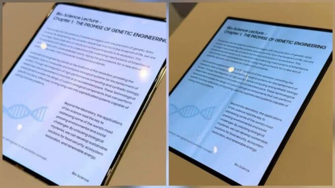 Samsung, CES 2026'da sergilediği katlanma yeri belli olmayan ekranı Galaxy Z Fold 8’de kullanabilir