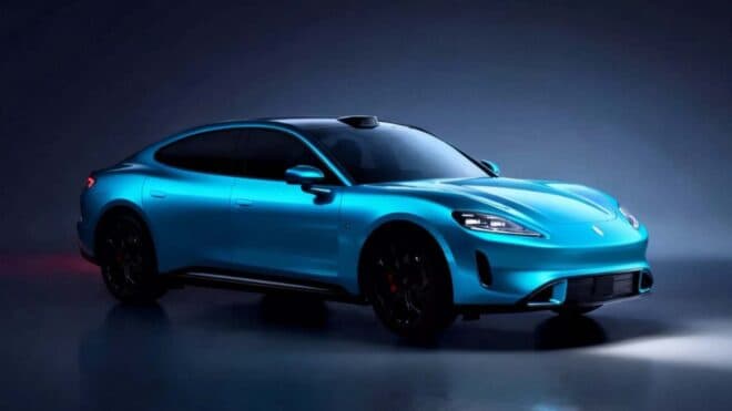 Porsche Taycan'a oldukça benzeyen yeni Çinli otomobil: "SAIC Z7"