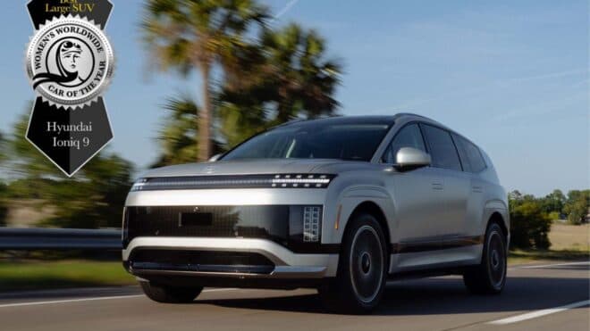 Hyundai IONIQ 9, kadın otomotiv gazetecileri tarafından yılın SUV’u seçildi