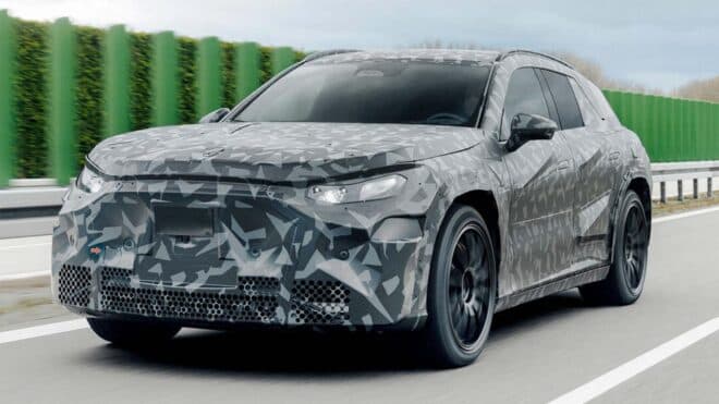 Mercedes-AMG tarafından geliştirilen tamamen elektrikli üçüncü model de ortaya çıktı