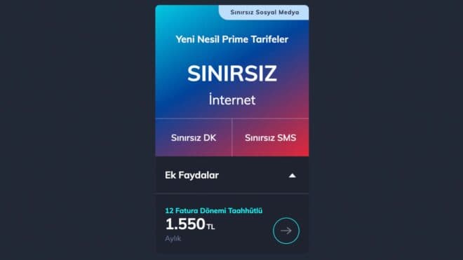 Türk Telekom, ayda 1.550 TL'ye sınırsız mobil internet sunacak