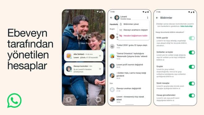 WhatsApp duyurdu: "Ebeveyn tarafından yönetilen hesaplarla tanışın"