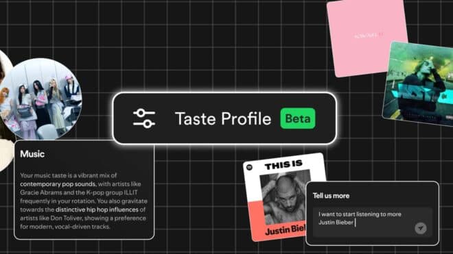 Spotify, kişiselleştirmeye yönelik “Taste Profile” özelliğini duyurdu