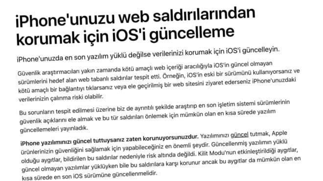 iOS 18'de kalan belirli iPhone modellerini riske atan ciddi güvenlik açıkları bulundu