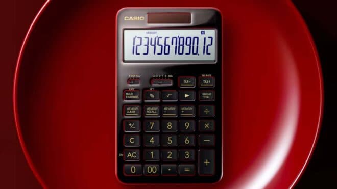 Casio, S100X hesap makinesinin toplamda 650 adet üretilecek özel sürümünü tanıttı