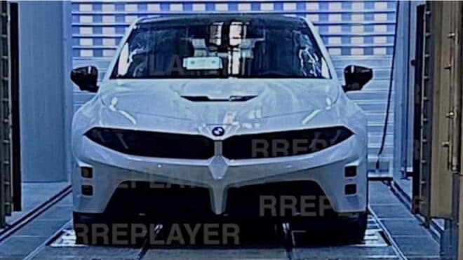 Elektrikli BMW M3 için ön tasarım sızdırıldı