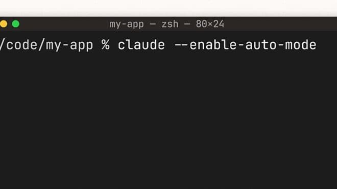 Anthropic, Claude Code için otomatik modu duyurdu