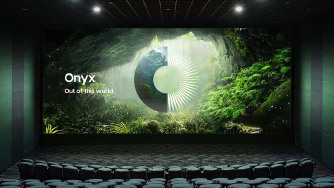Samsung, şimdiye kadarki en büyük “Onyx” serisi sinema ekranını tanıttı