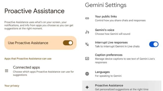 Google, Gemini uygulamasında “proaktif yardım” sunacak