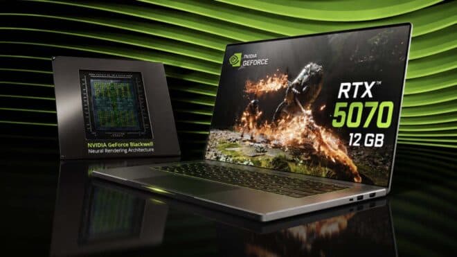 Nvidia'dan dizüstüler için 12 GB VRAM'e sahip yeni RTX 5070 geldi