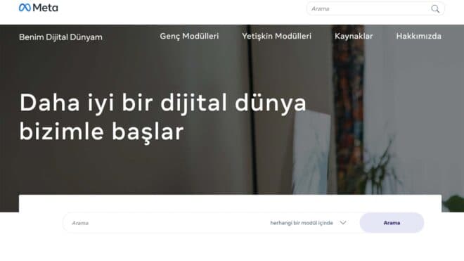 Meta, “Benim Dijital Dünyam” programının Türkiye lansmanını gerçekleştirdi