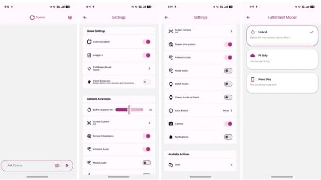 Google, Android için “COSMO” isimli sürpriz bir yapay zeka uygulaması yayınladı