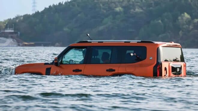 Chery de “yüzebilen” bir SUV modeli hazırladı