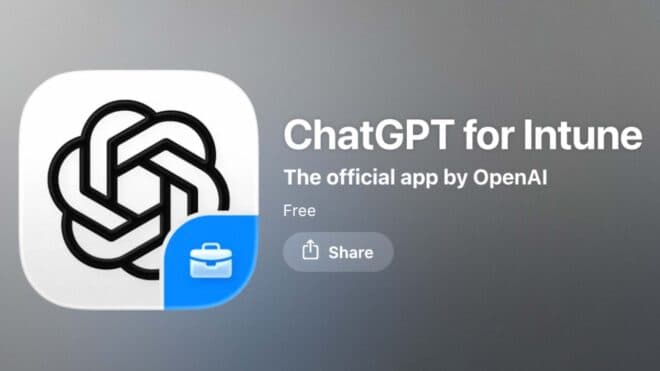 OpenAI, “ChatGPT for Intune” uygulamasını yayımladı