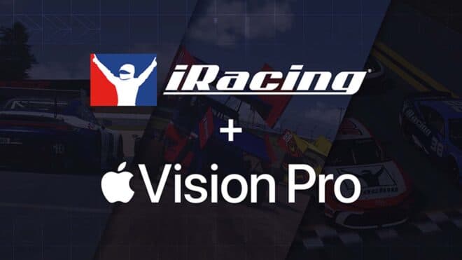iRacing, Apple Vision Pro ile sanal gerçeklik deneyimi sunuyor