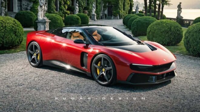 Ferrari Luce için yeni bir konsept tasarımı hazırlandı