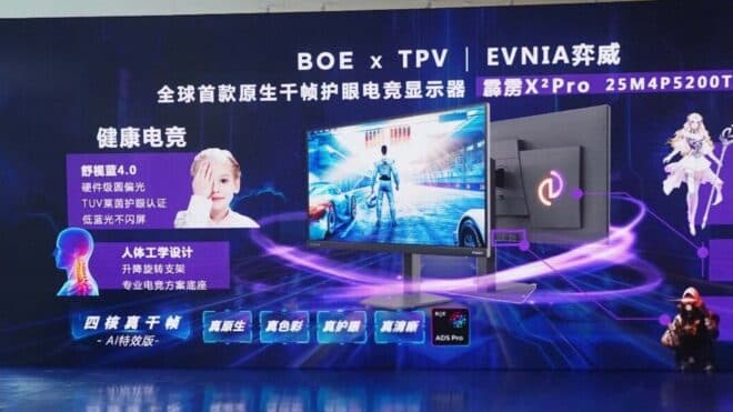 Evnia ve AOC, 1.000 Hz yenileme hızı sunan yeni oyuncu monitörlerini tanıttı