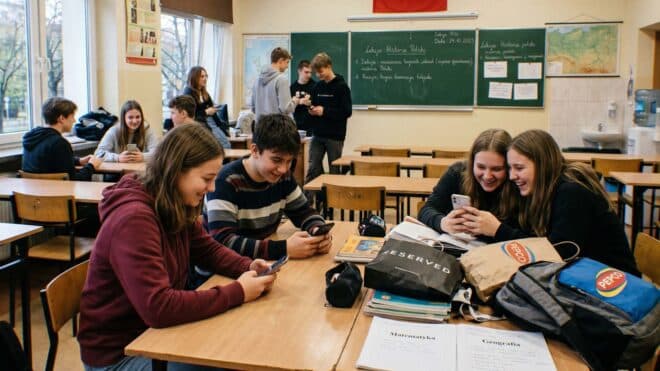 Polonya, okullarda 16 yaş altı için telefon ve akıllı saat yasaklamayı planlıyor