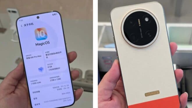 Honor X80 Pro Max, 11.000 mAh batarya ile tanıtılacak