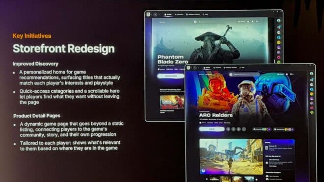 Epic Games Store'a büyük bir güncelleme geliyor