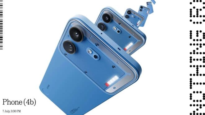 Nothing Phone (4b) tasarımı tanıtıldı