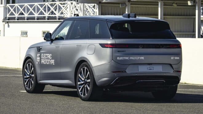 Tamamen elektrikli Range Rover Sport Electric'in ön gösterimi yapıldı