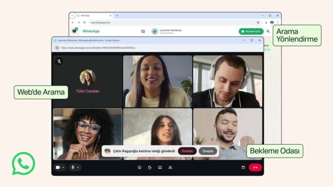 WhatsApp Web'e sesli ve görüntülü arama desteği eklendi
