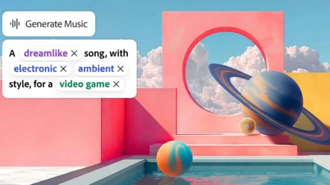 Adobe, yapay zeka ile müzik ve ses efekti oluşturma aracını kullanıma sundu