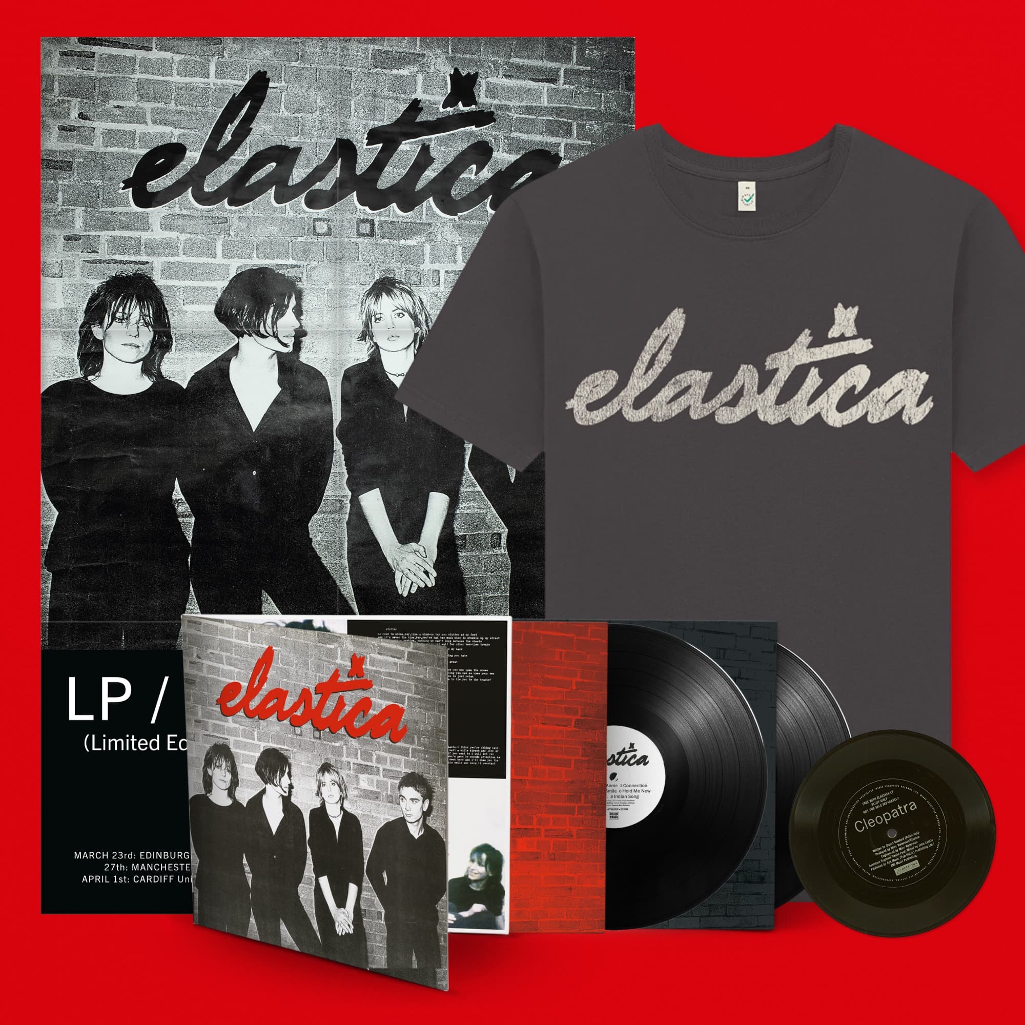 Elastica, ilk albümünün 30. yılını kutlayacak