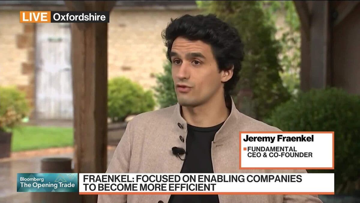 Fundamental CEO Jeremy Fraenkel Discusses Company Vision on Bloomberg TV