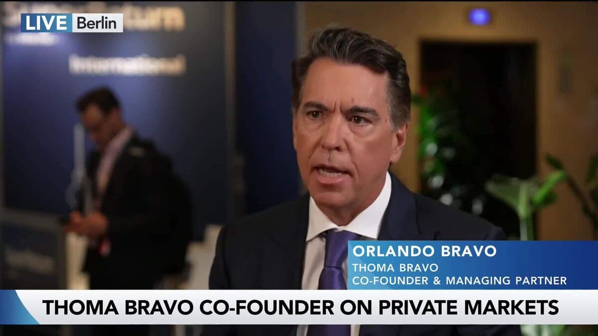 Orlando Bravo Discusses Software Trends and PE Challenges at SuperReturn Conference