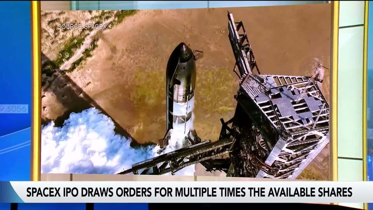 SpaceX's Initial Public Offering Sees Strong Demand from Investors