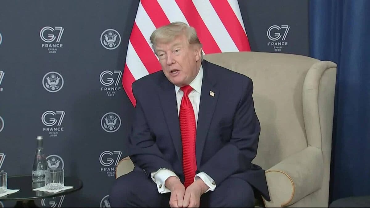 Trump Asserts US Is Not Investing in Iran During G7 Summit Briefing