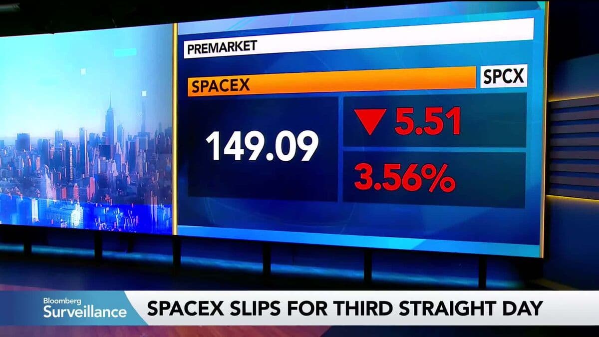 SpaceX's Market Value Declines by $600 Billion in Three Days