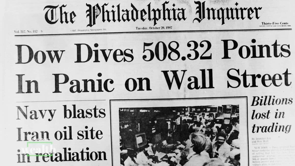 Jeff Aronson Reflects on Career Shift Following 1987 Stock Market Crash