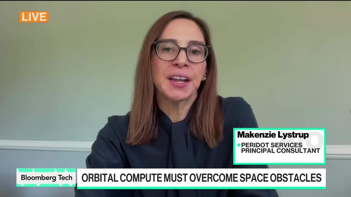 Peridot Consultant Highlights Challenges for Orbital Data Centers