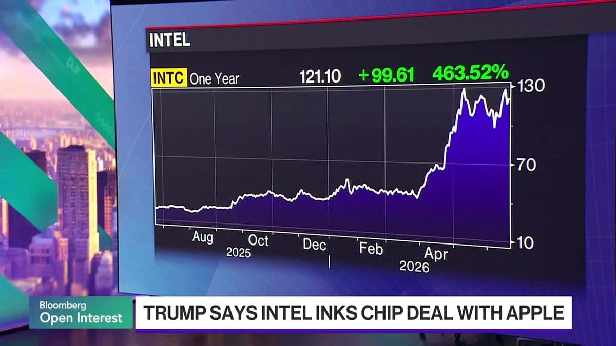 Trump Announces Intel's Semiconductor Partnership with Apple