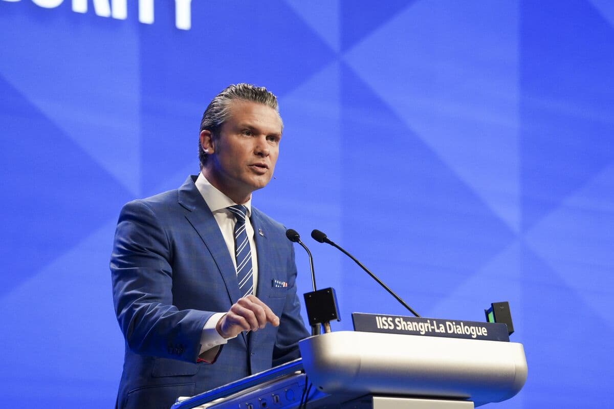 US Defense Secretary Hegseth Arrives in Singapore for Security Talks