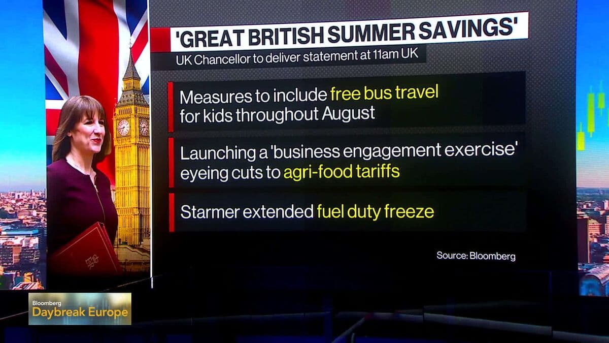 UK Chancellor Rachel Reeves to Announce 'Great British Summer Savings' Initiative