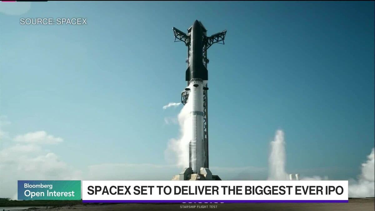 Wall Street Gears Up for SpaceX's Historic IPO Launch