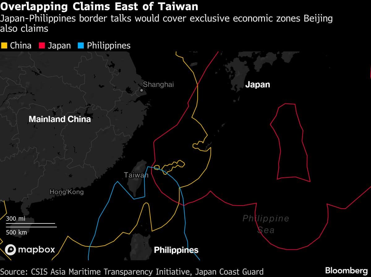 China Escalates Patrols Near Taiwan Over Japan-Philippines Talks