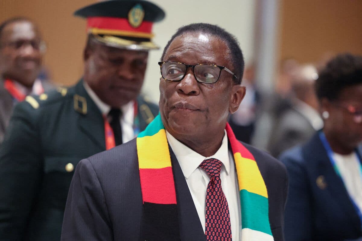 Zimbabwe's President Mnangagwa Claims Tenure Extension Decision Was Collective