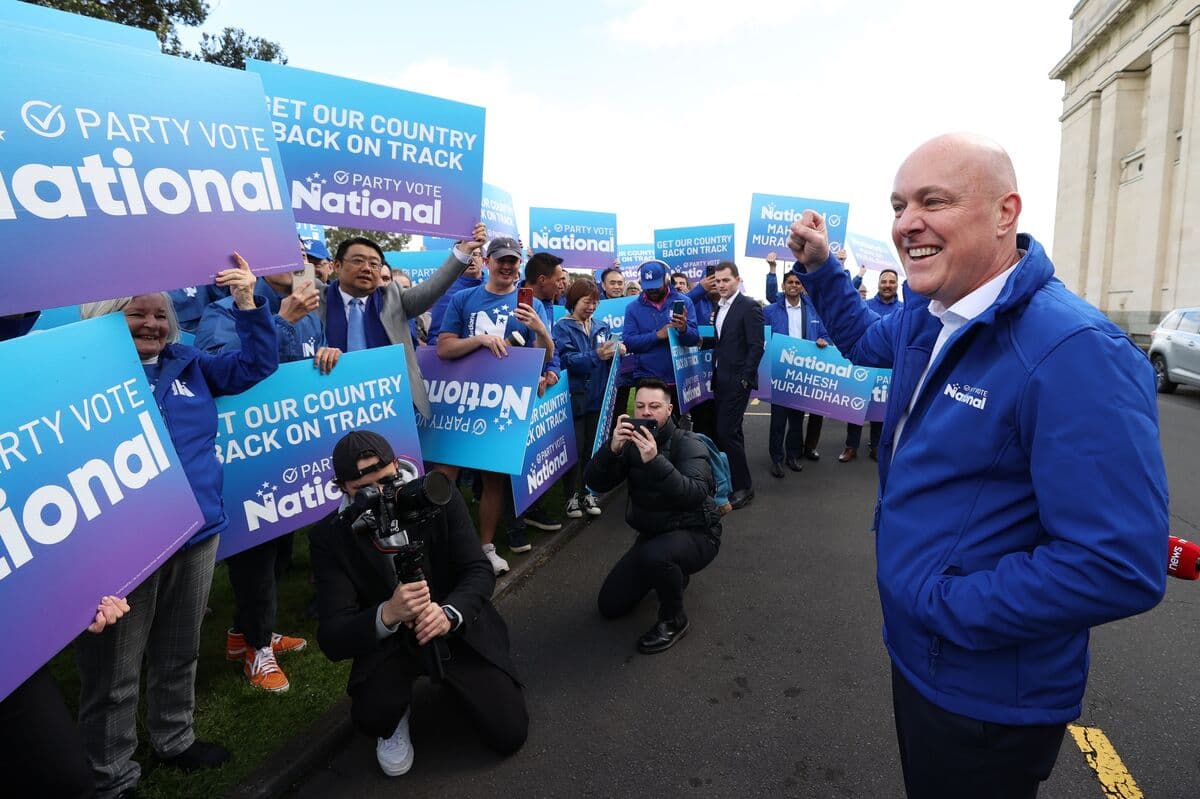 New Zealand's National Party Records Lowest Poll Support Since 2021