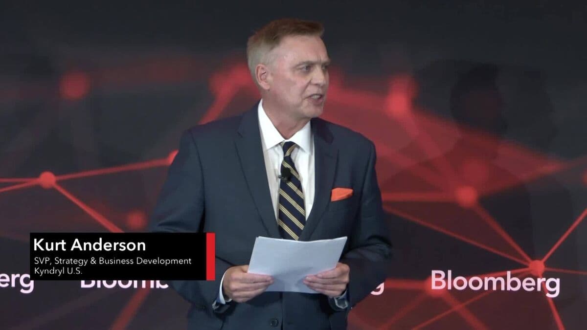 Kyndryl's Kurt Anderson Discusses AI-Driven Business Transformation in New York
